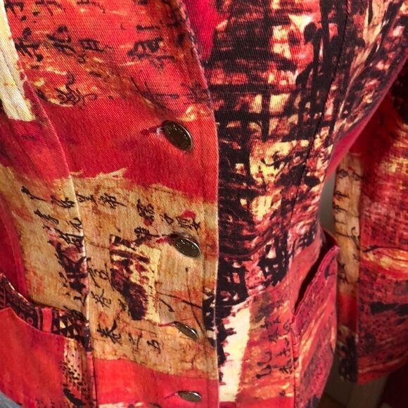 Walking art Australia jean type jacket sz 10 - Picture 3 of 7